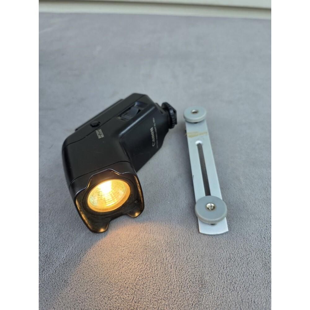 Used Canon VL-10Li On Camcorder Battery Video Light *W/ BATTERY*
